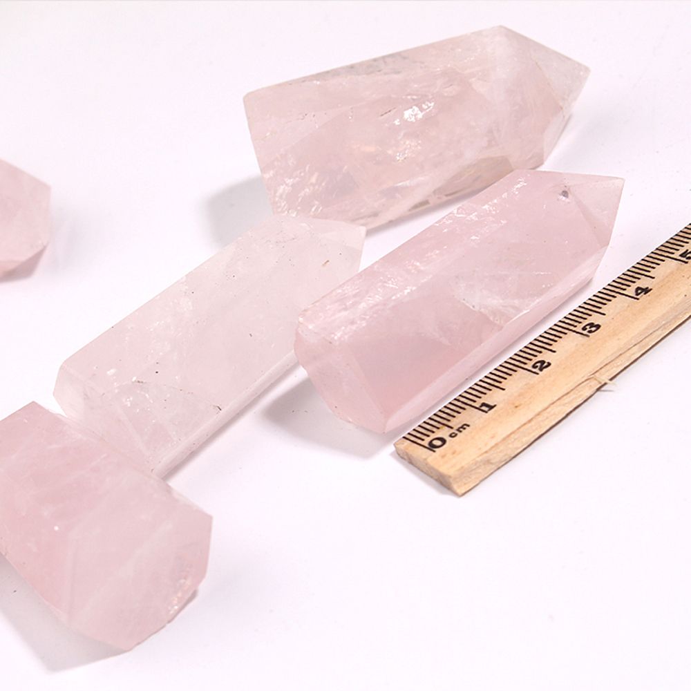 Large Pink Rose Quartz Stone - 100% natural