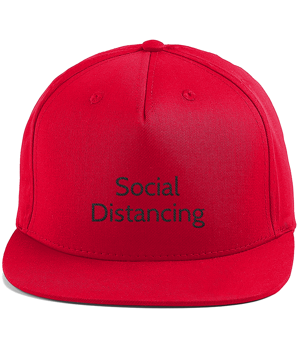 Cotton Rapper Cap SocialDistancing