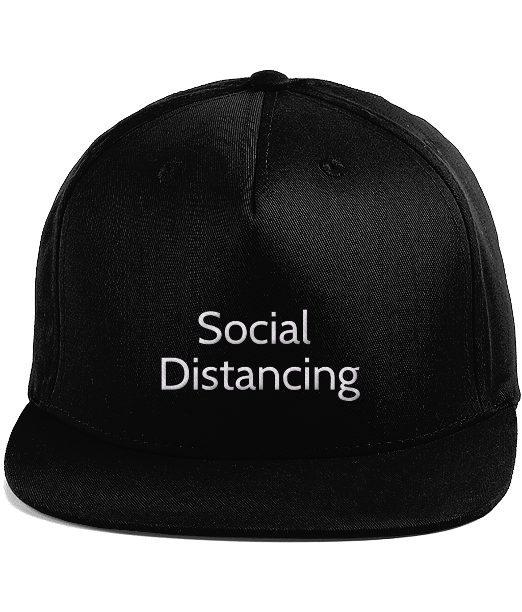 Cotton Rapper Cap Social Distancing