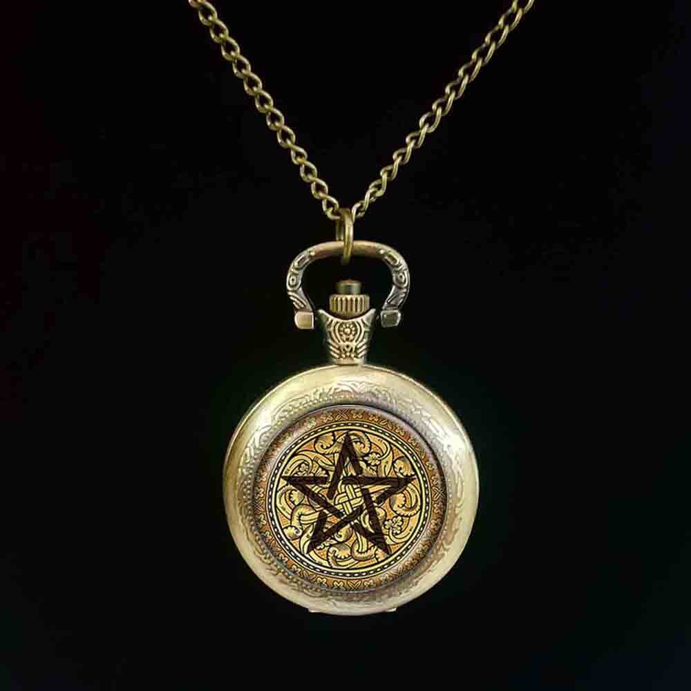 Pentagram pocket watch
