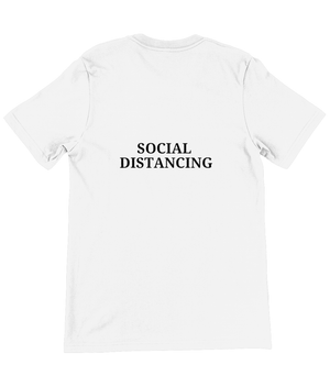 Canvas Unisex Crew Neck T-Shirt - SOCIAL DISTANCING