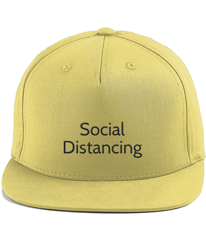 Cotton Rapper Cap SocialDistancing