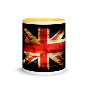 Union Jack Mug with Color Inside