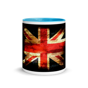 Union Jack Mug with Color Inside