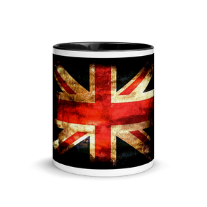 Union Jack Mug with Color Inside