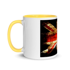 Union Jack Mug with Color Inside