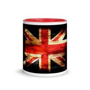 Union Jack Mug with Color Inside