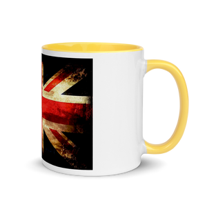 Union Jack Mug with Color Inside