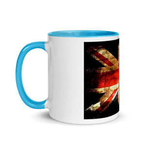 Union Jack Mug with Color Inside