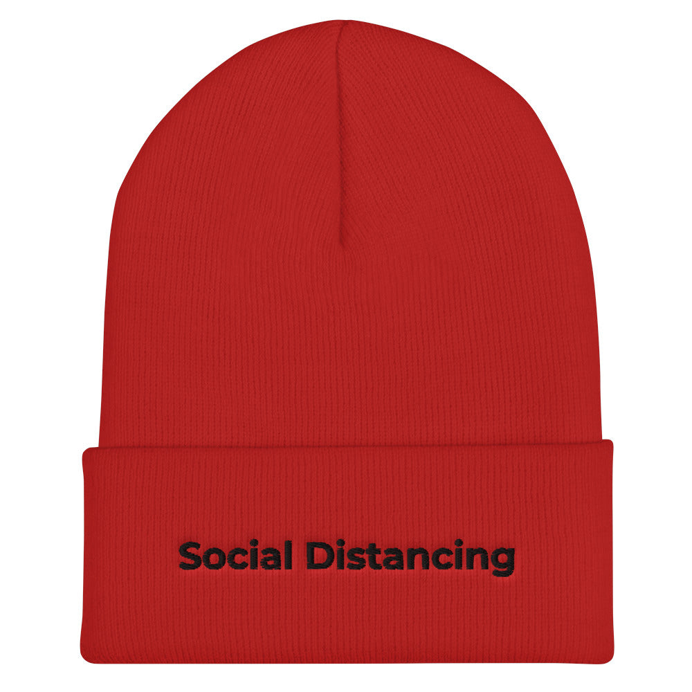 Cuffed Social Distancing Beanie