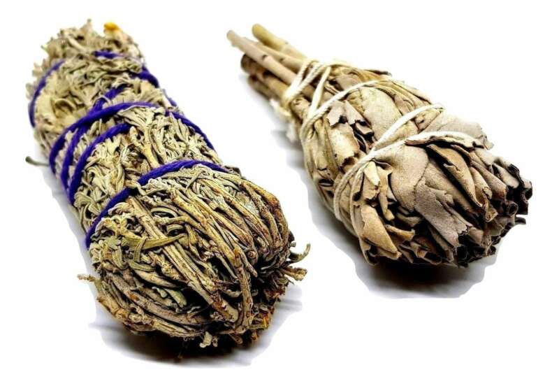 Sage smudging stick