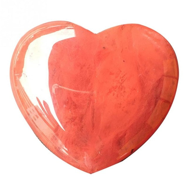 Heart Shape Chakra healing Stone